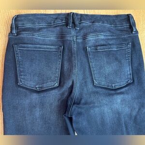 Good American Black Destroyed Skinny black  Jeans